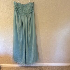 Elegant Maternity Strapless Gown